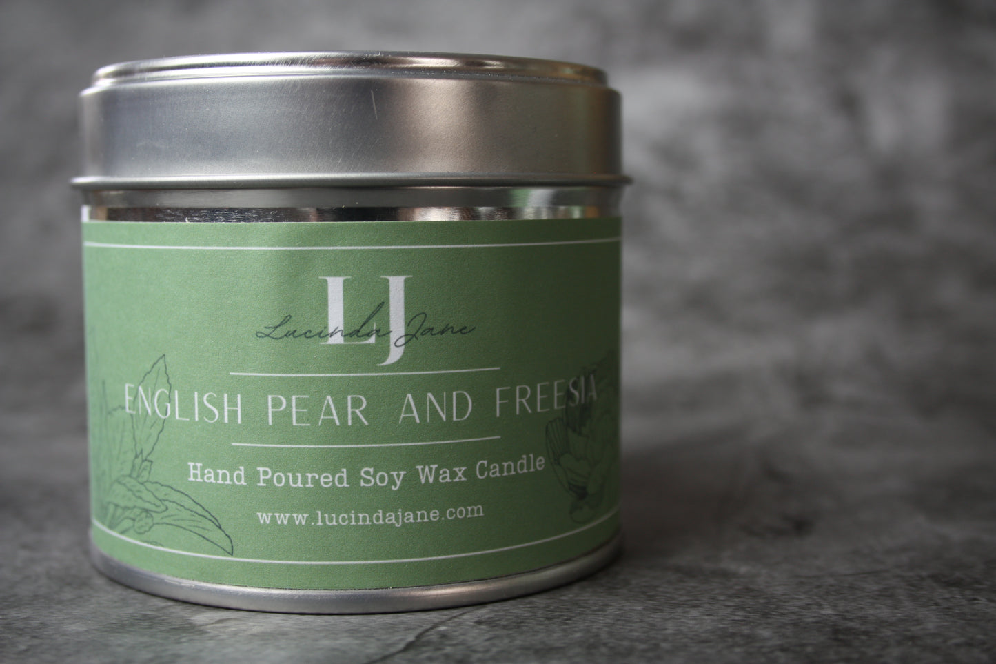 English Pear and Freesia Soy Candle