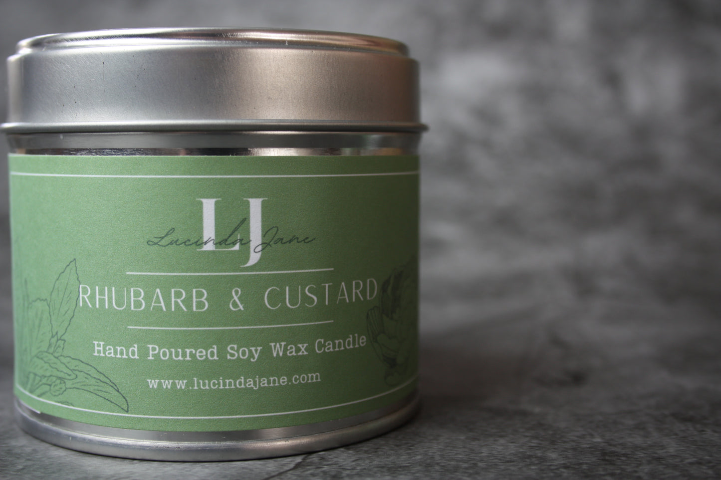 Rhubarb & Custard Soy Candle