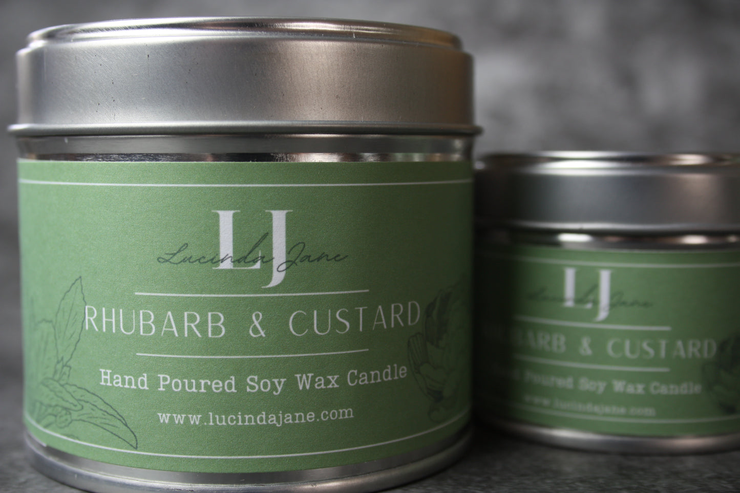 Rhubarb & Custard Soy Candle