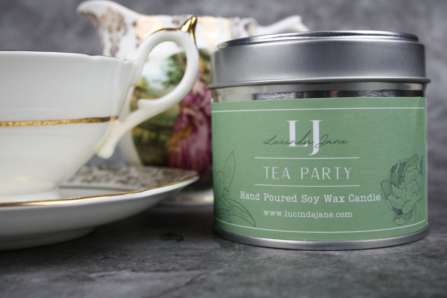 Tea Party Soy Candle