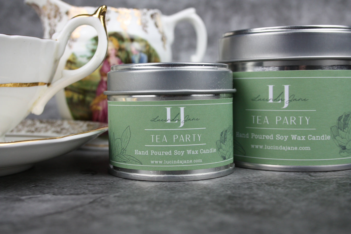 Tea Party Soy Candle