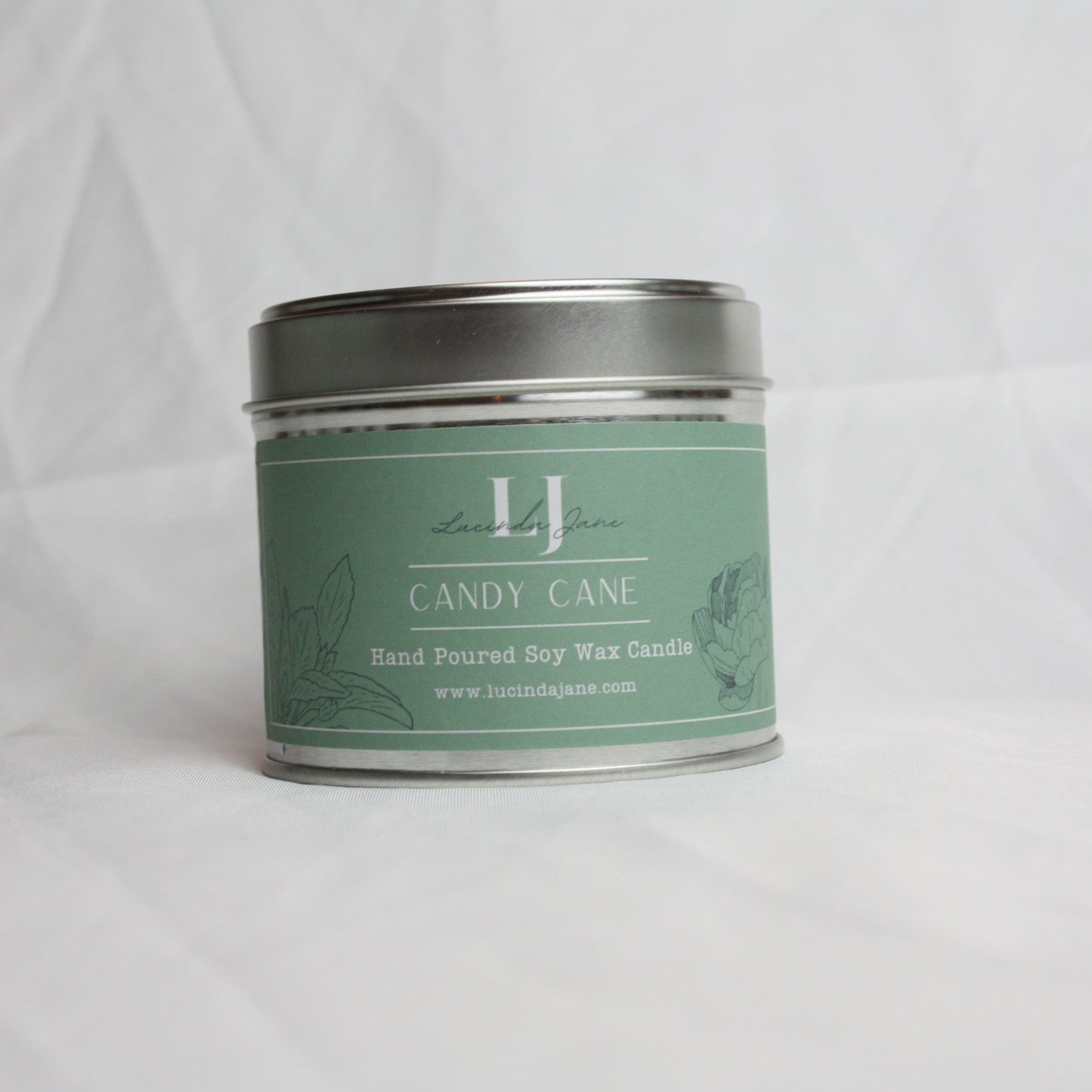 Candy Cane Soy Candle