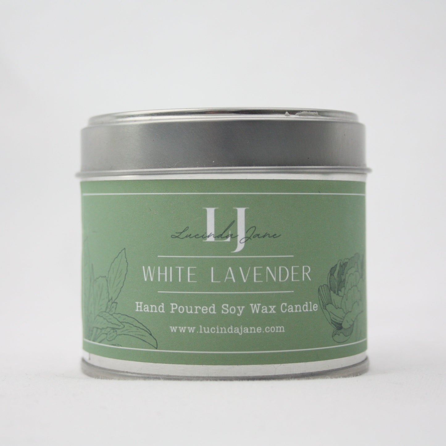 White Lavender Soy Candle